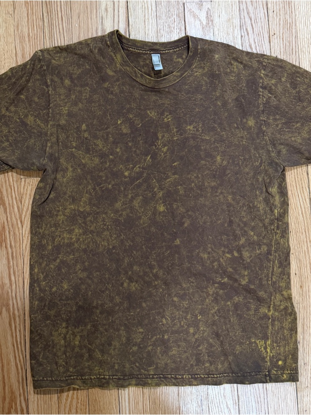 Acid Wash Brown American Apparel Tshirt